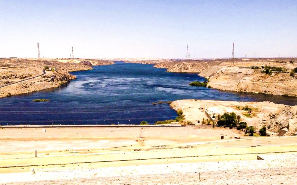 travel to Egypt - Aswan Dam in Egypt