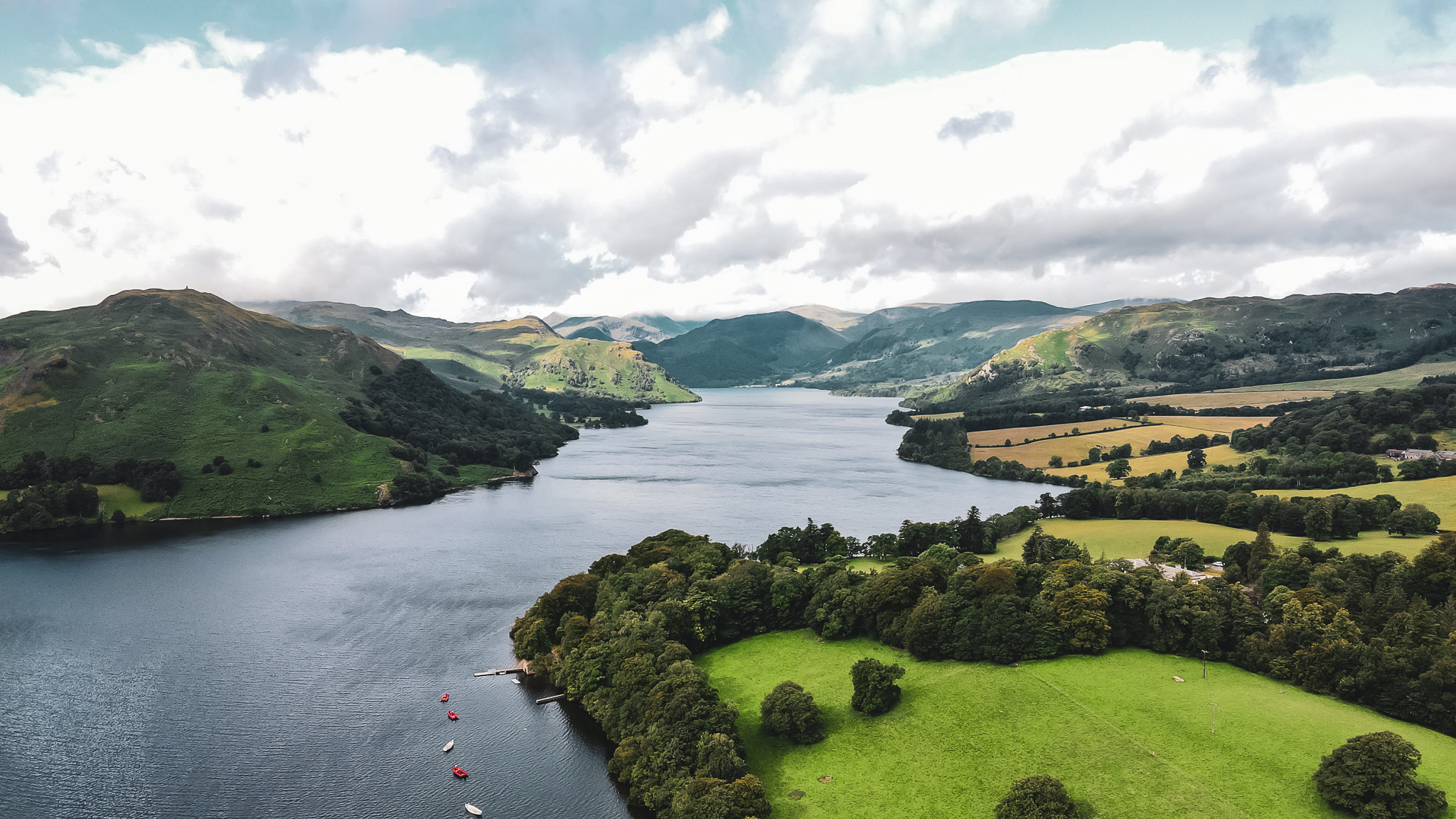 Ullswater in the lake district