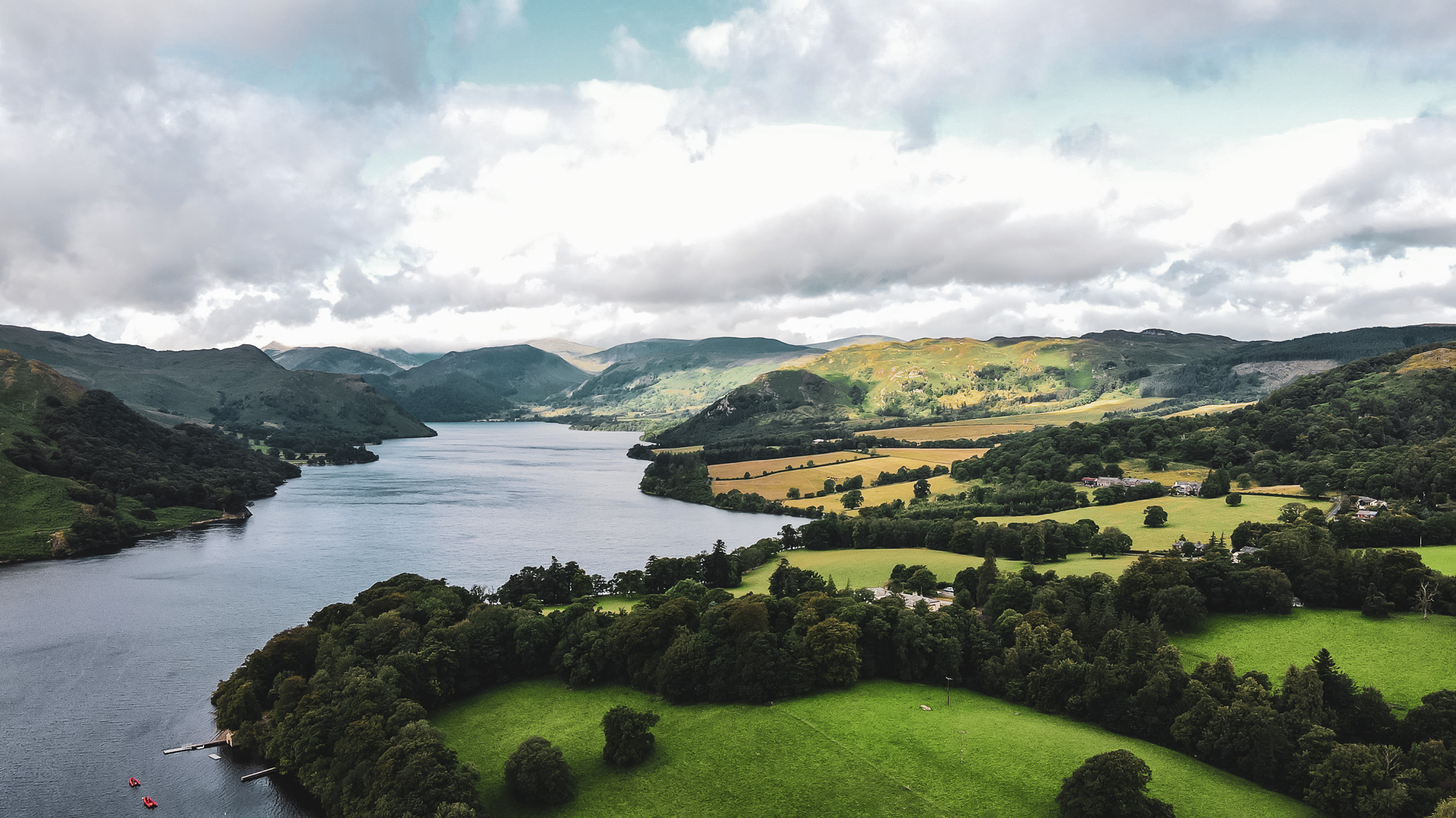 Ullswater in the lake district