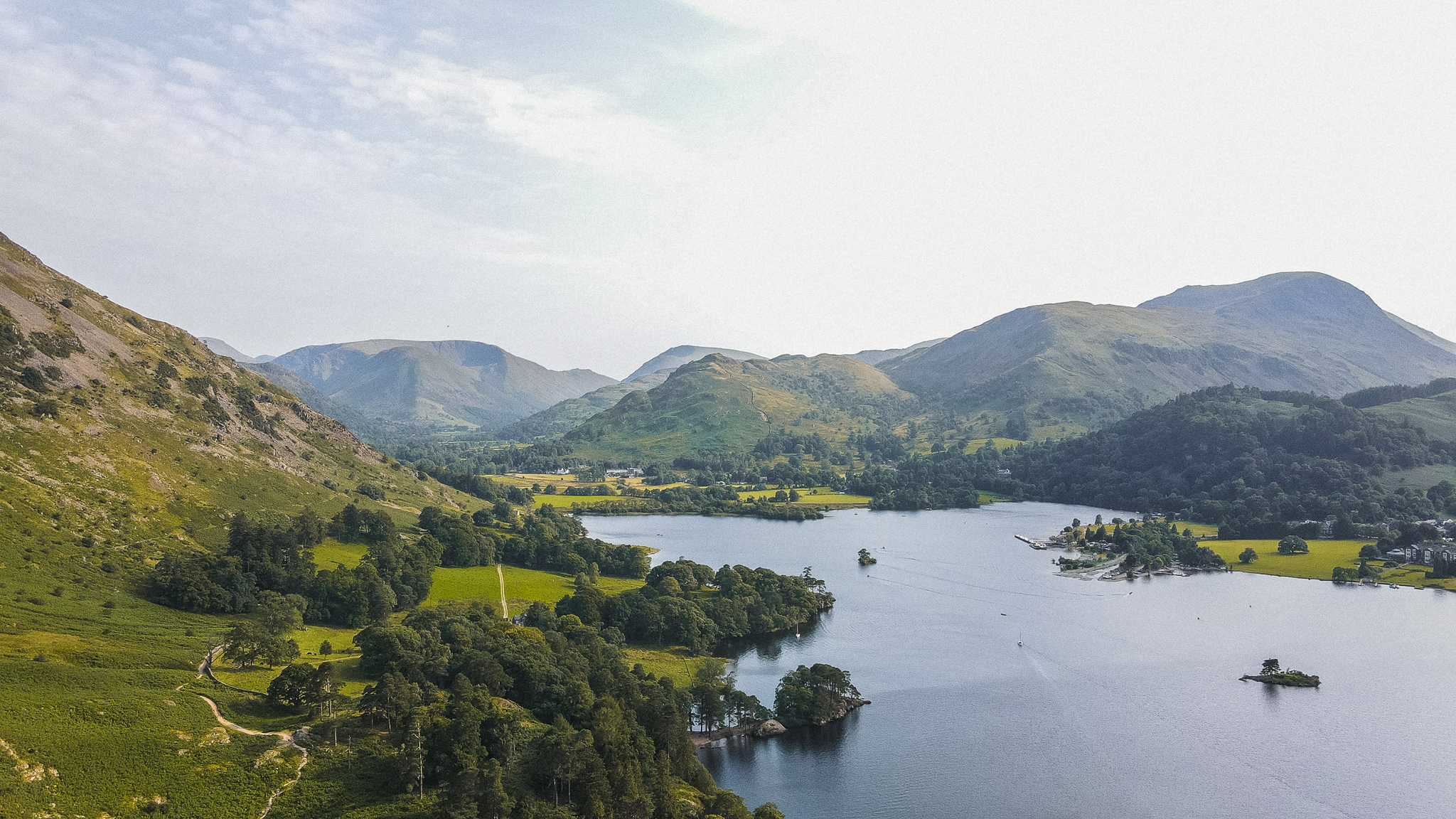 Ullswater in the lake district