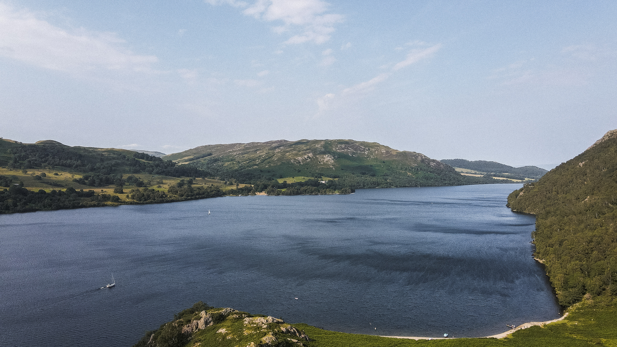 Ullswater in the lake district