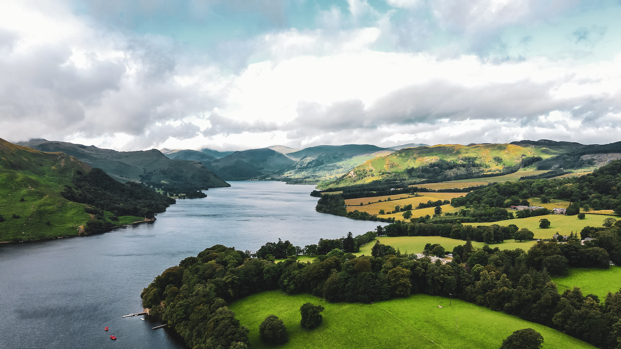 Ullswater in the lake district