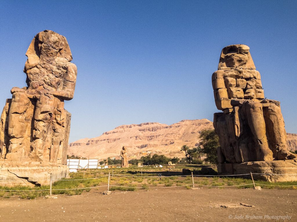 travel to Egypt - Colossi of Memnon