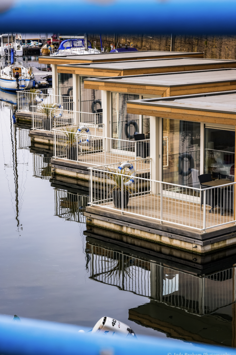 luxury hotels in Pembrokeshire Floating Cabins in Milford Waterfront