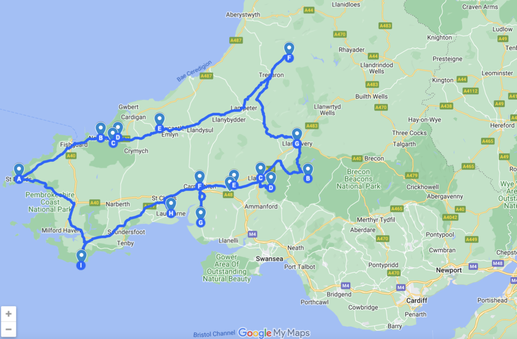 south wales road trip itinerary