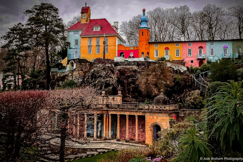 Portmeirion is the prettiest village in Wales.