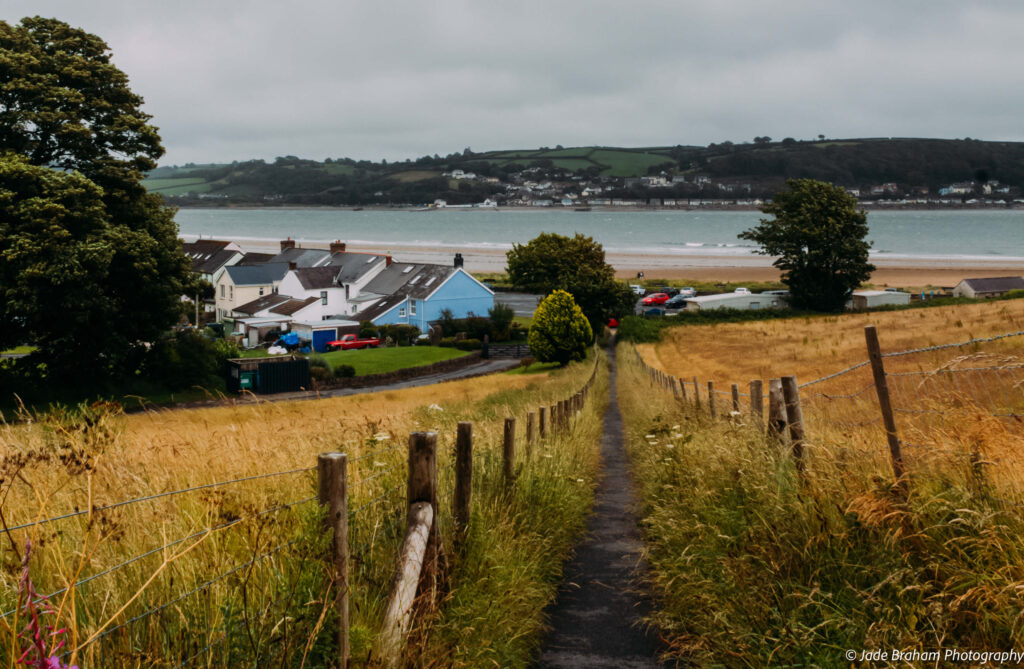 Llansteffan village