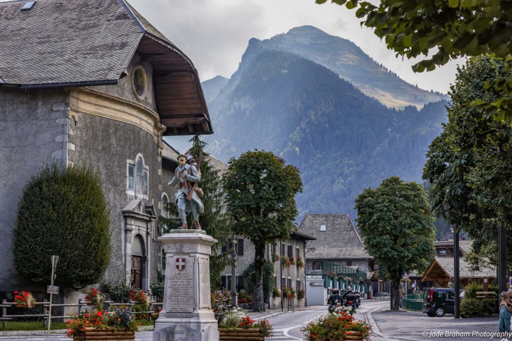 Morzine town centre