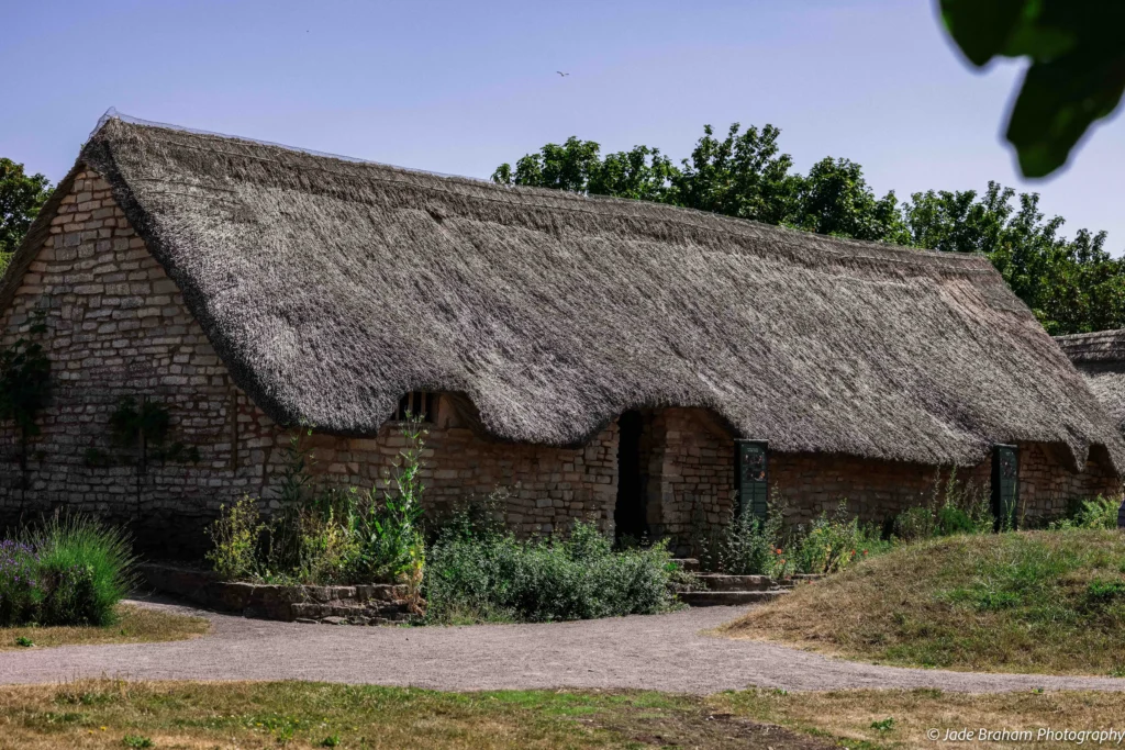 The Peasant's Cottage at Cosmeston Medieval Village.