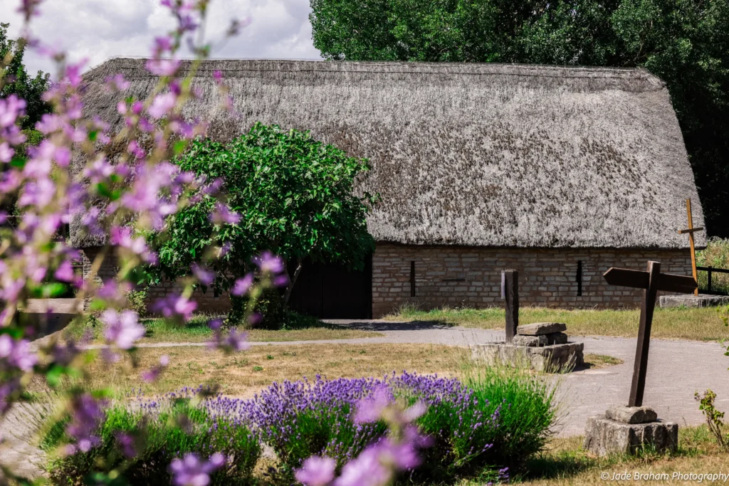 Nestled in the heart of Cosmeston Lakes Country Park is a reconstructed 14th-century village.