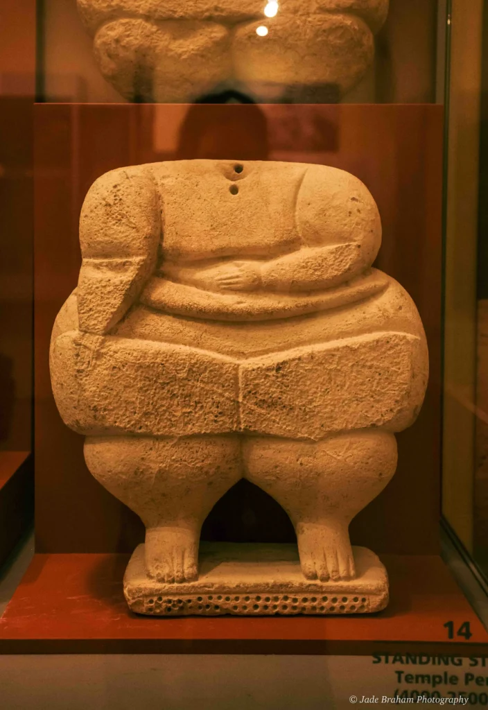 Fat Ladies statue in the National Museum of Archaeology.