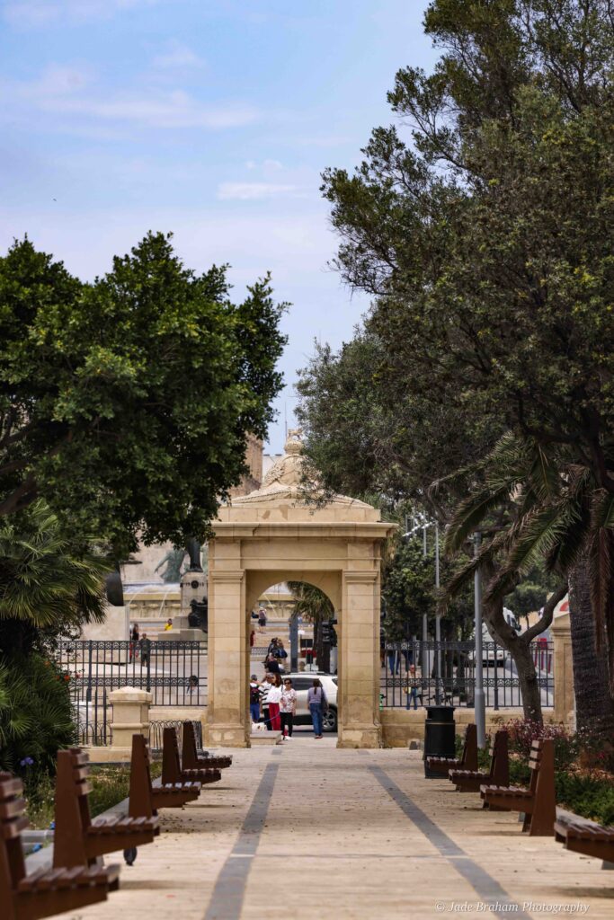 The Maglio Gardens is one of the best places in Valletta for a quiet moment. 