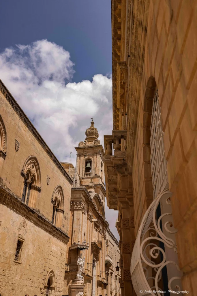 There are many stunning architectural masterpieces in Mdina.