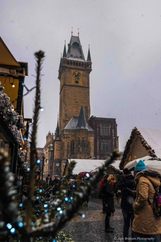 The Astronomical Clock in the Old Town Square in Prague