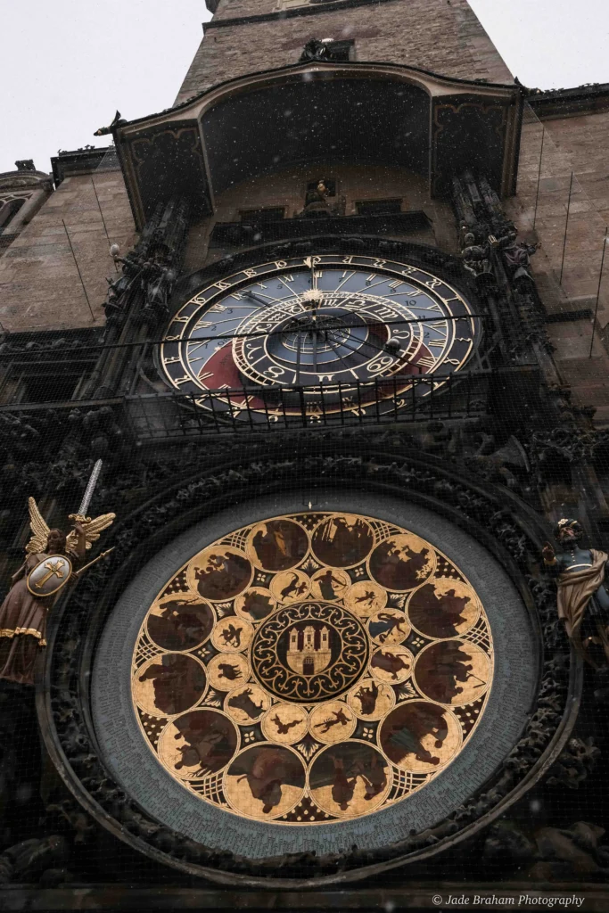 The Astronomical Clock in the Old Town Square in Prague