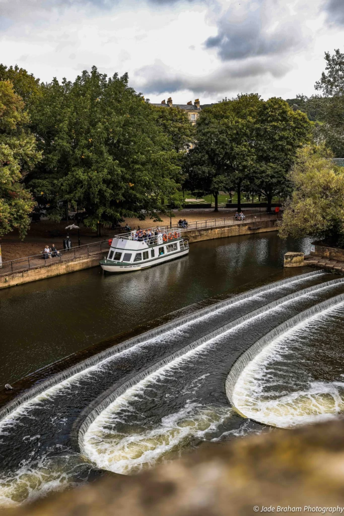 A weekend in Bath must include a walk by the weir