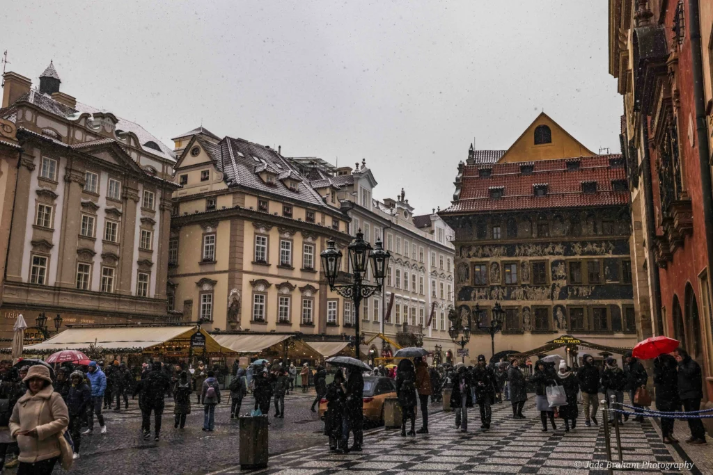 The Old Town Square in Prague