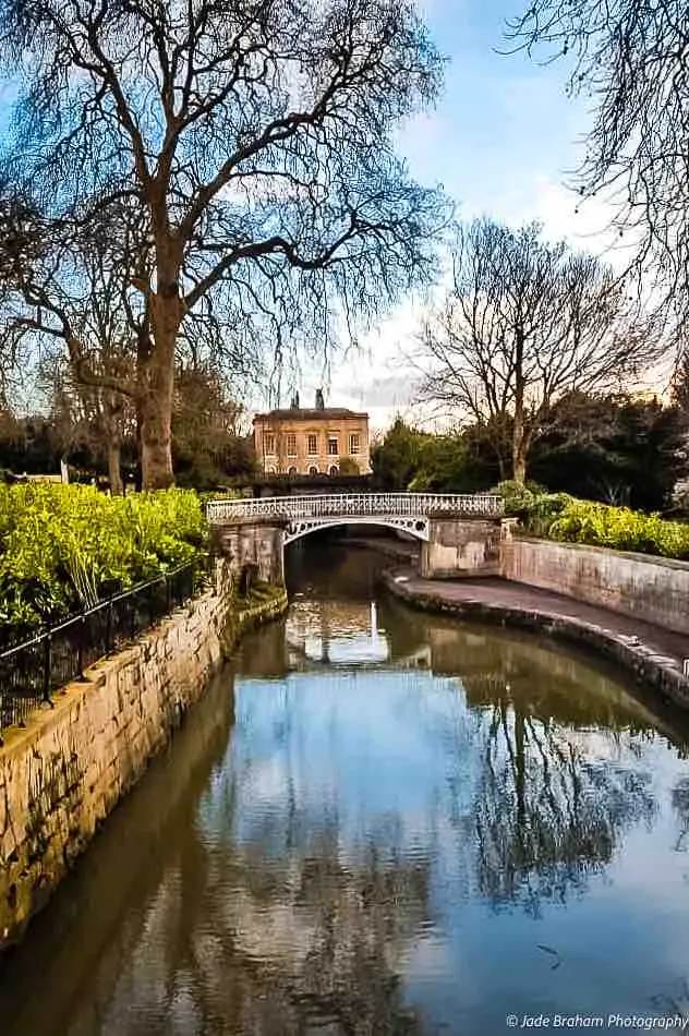 The Sydney Pleasure Gardens has a river running through it