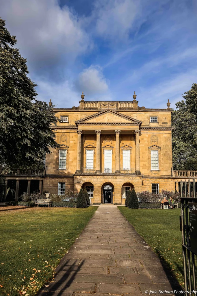 The Holburne Museum facade has columns