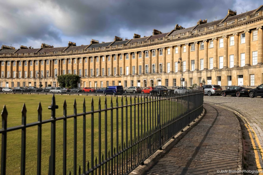 The Crescent in Bath has 30 terraced houses