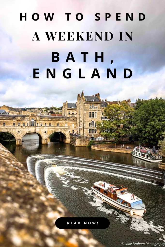 Weekend in Bath Pinterest Pin