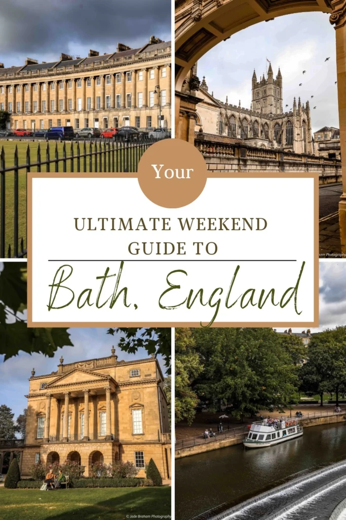 Weekend in Bath Pinterest Pin