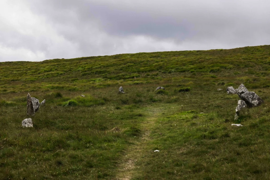 Bedd Arthur on the Golden Road 