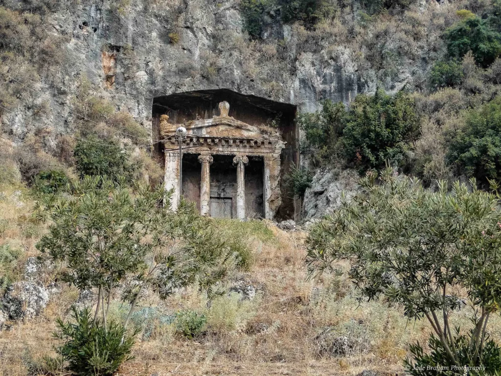 Visiting the Amyntas Rock Tombs is one of the best things to do in Fethiye. 