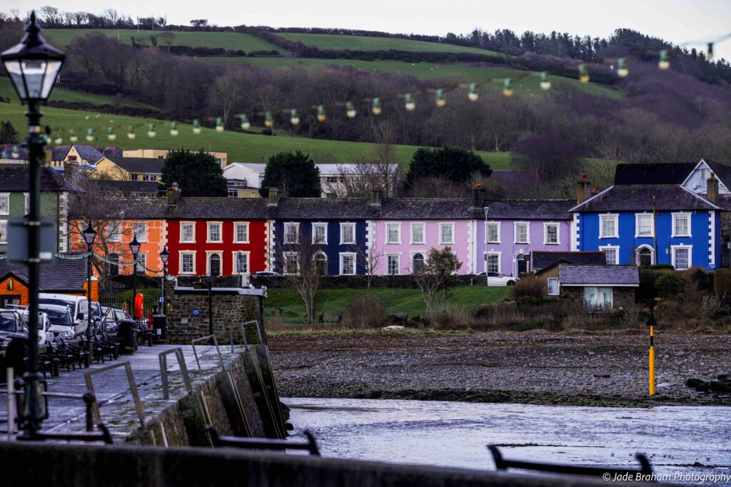 Jane Austen Road Trip in West Wales - Aberaeron. 