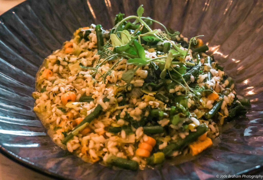 Vegetable risotto. 