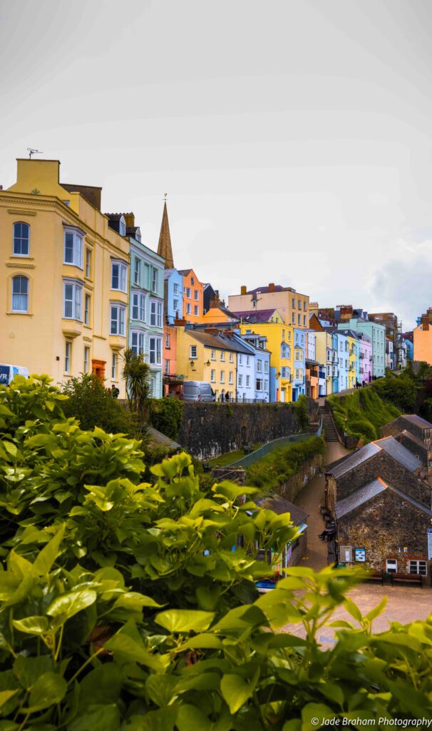 Jane Austen Road Trip in West Wales - Tenby Harbour. 